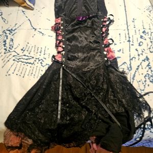 Lip service tulle black dress